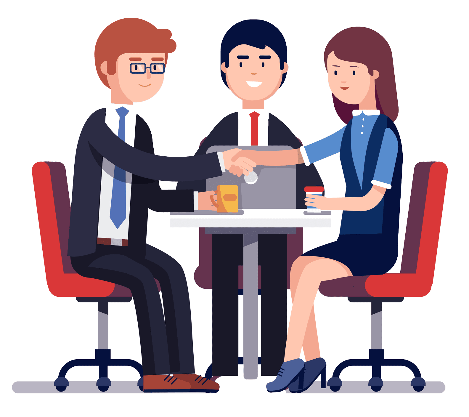 digital consulting cartoon image - Adam Group