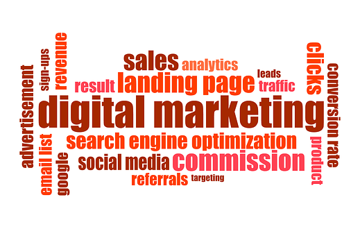 digital marketing cartoon image - Adam Group
